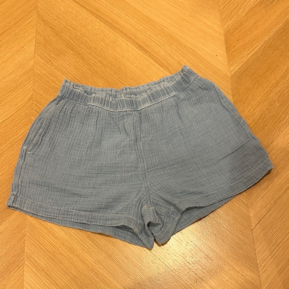Girls Blue Casual Shorts